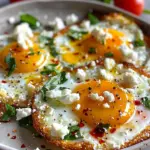 Crispy Feta Fried Eggs