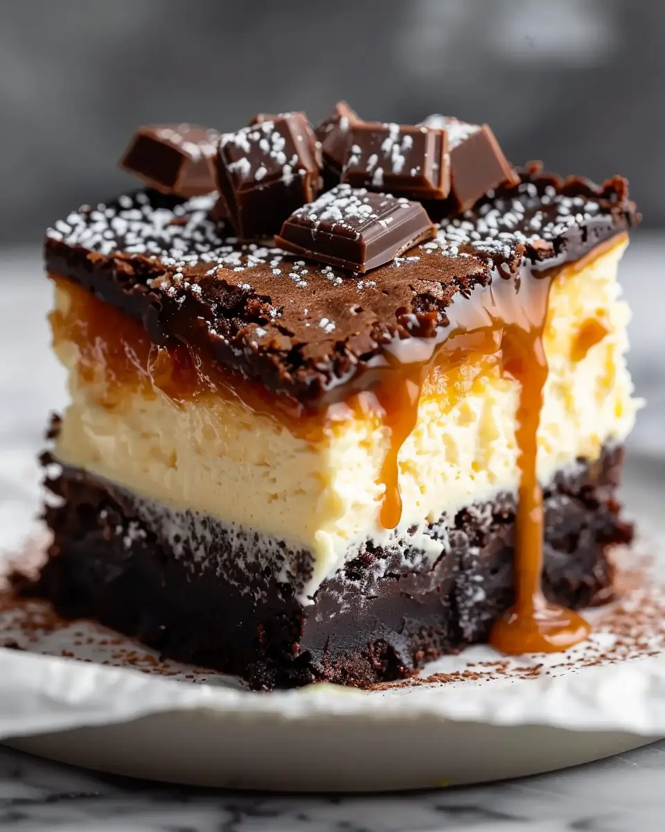 Caramel Brownie Cheesecake Recipe: The Best Indulgent Treat for You