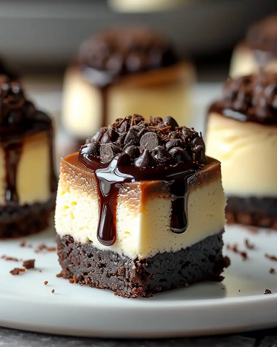 Brownie Bottom Mini Cheesecakes: The Best Indulgent Treat