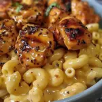Honey Pepper Chicken Mac and Cheese