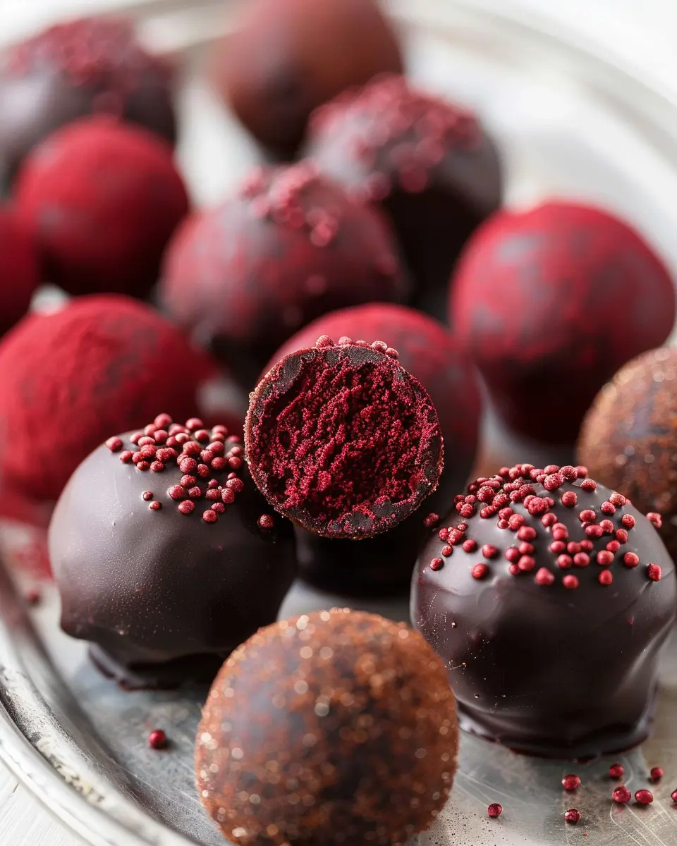 Valentine’s amaretto truffles: Easy and Indulgent Homemade Treats