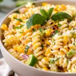 Creamy Street Corn Pasta Salad