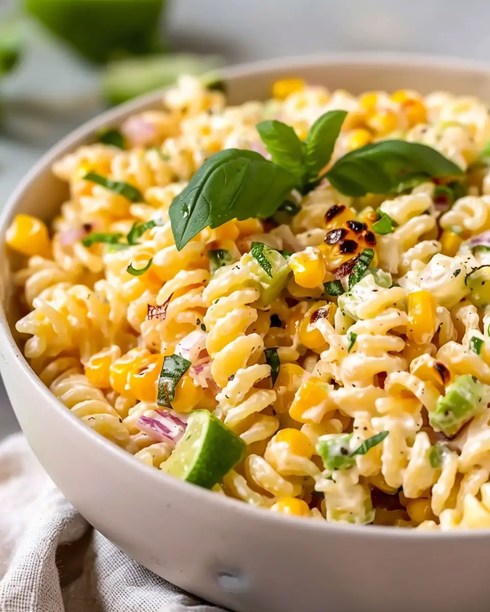 Creamy Street Corn Pasta Salad: The Best Summer Side Dish