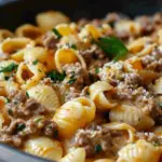 Irresistible Creamy Beef and Shells Recipe