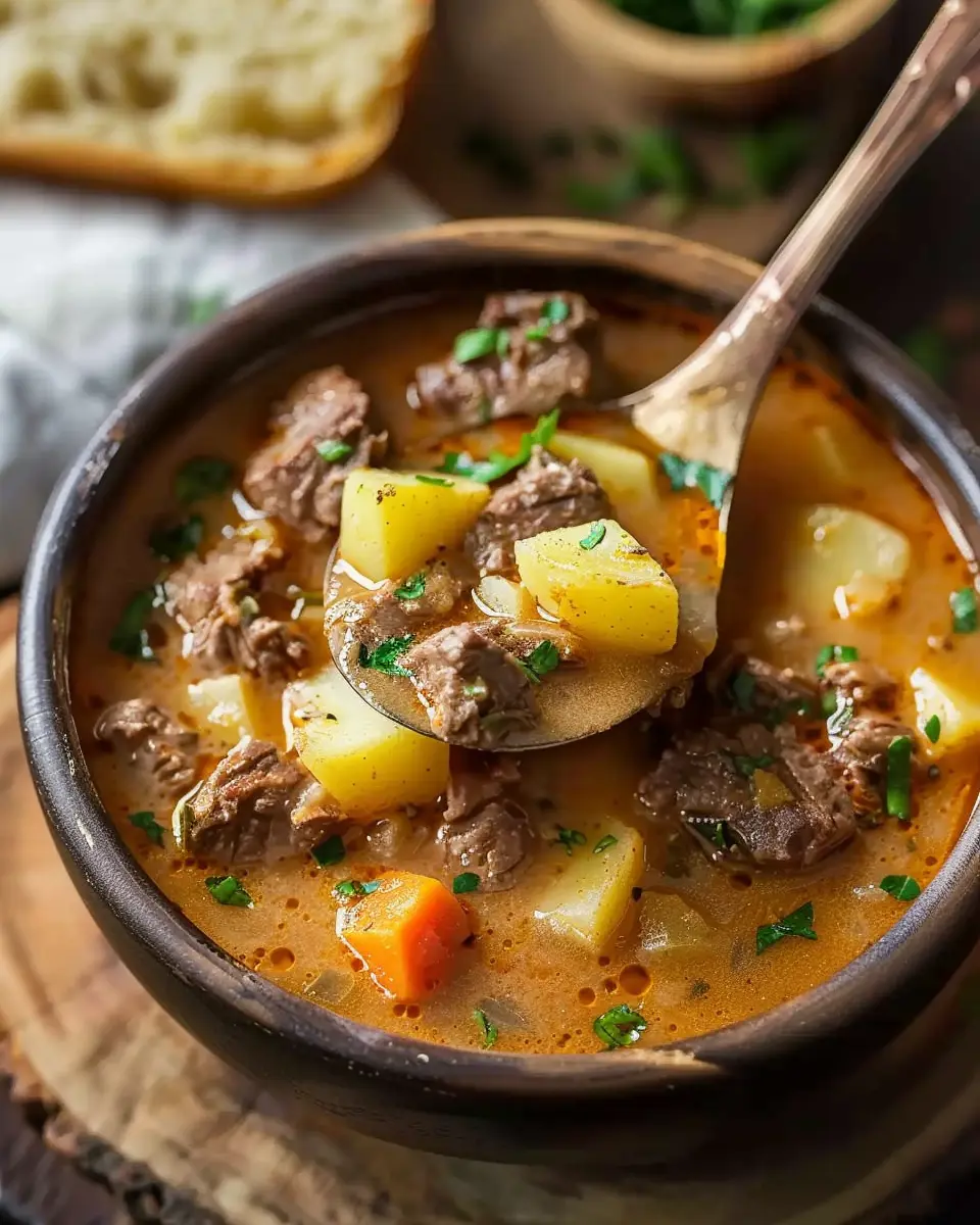 Beef and Potato Soup: The Best Comforting Recipe for Home Cooks