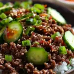 Spicy Korean Ground Beef