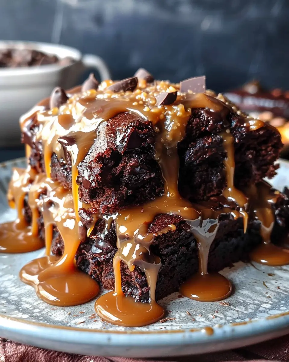 55-Minute Chocolate Caramel Dump Cake: An Indulgent Delight