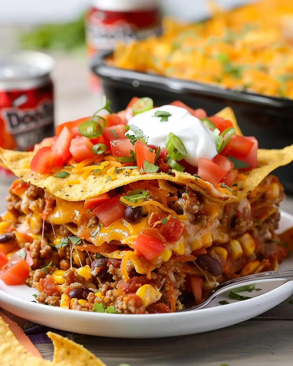 Taco Doritos Casserole: Hearty and Easy Comfort Food Delight