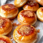Baked Crème Brûlée Donuts