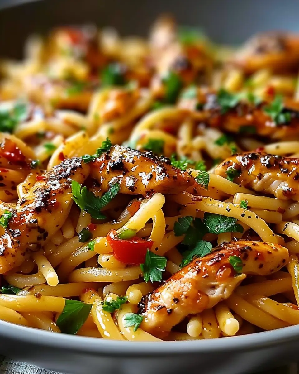 Honey Pepper Chicken Pasta Recipe: A Quick and Delicious Delight