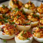 Spicy Chili Garlic Deviled Eggs Recipe with a Fiery Kick