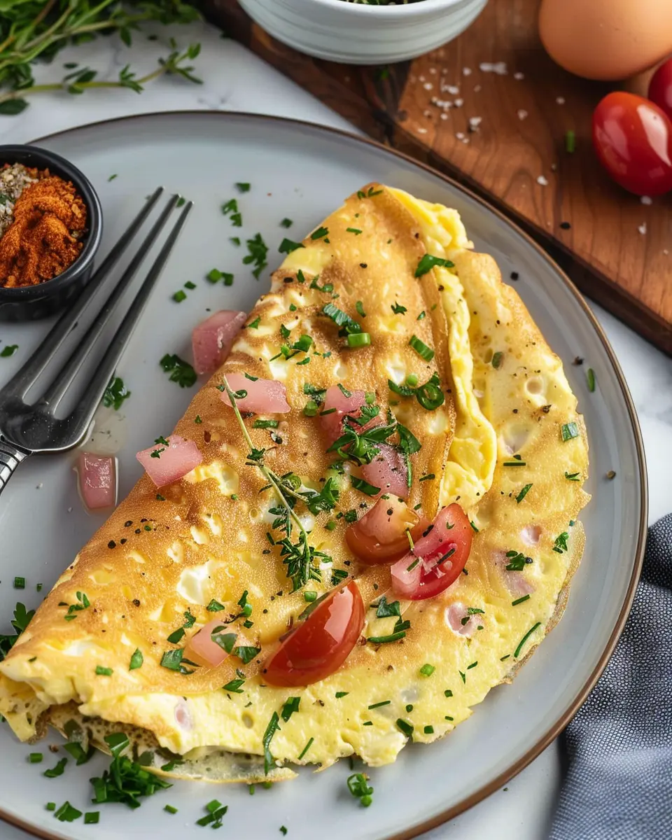 How to Make an Omelet: The Best Turkey Bacon and Veggie Twist