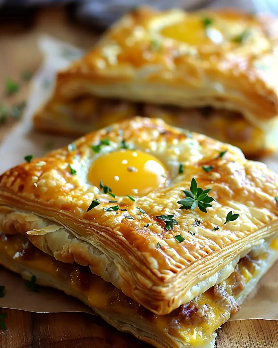 Savory Breakfast Pop-Tarts with Turkey Bacon and Chicken Ham Delight