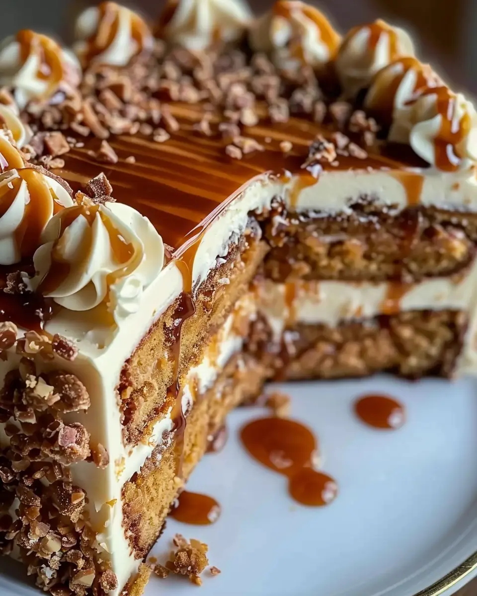 Christmas Toffee Crunch Cake: The Best Festive Indulgence