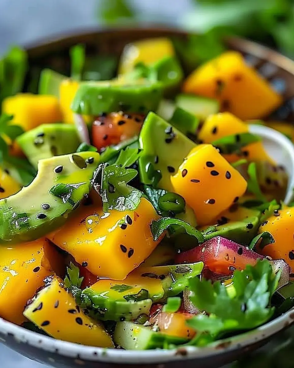 Avocado Mango Salad
