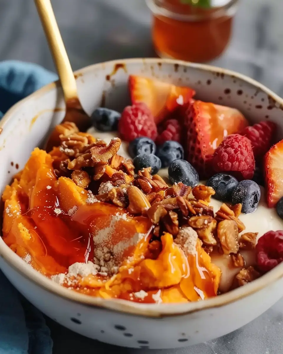 Delicious Sweet Potato Breakfast Bowl: A Healthy Indulgence for You
