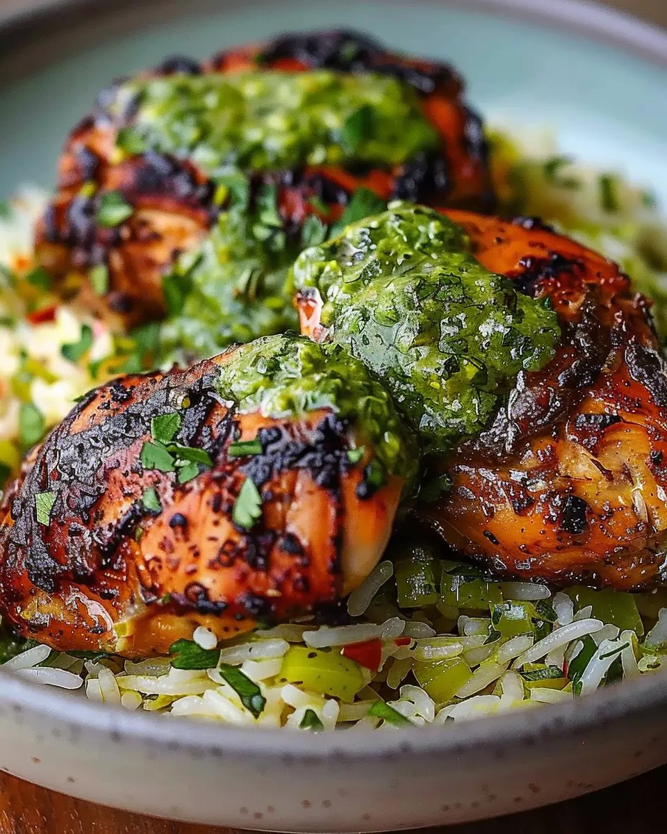 Peruvian Chicken And Rice: Easy Recipe with Flavorful Green Sauce