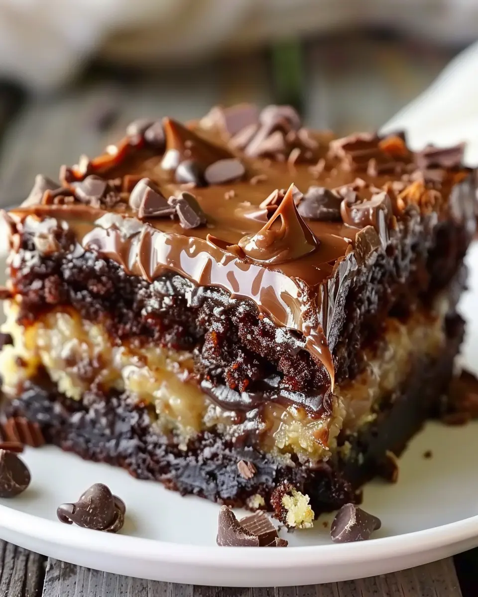 Easy German Chocolate Dump Cake Recipe