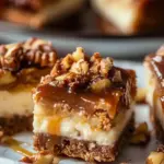 Caramel Apple Cheesecake Bars
