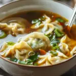 Comforting Potsticker Soup
