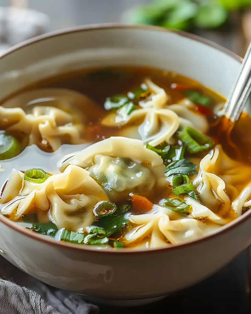 Comforting Potsticker Soup: A Quick and Indulgent Delight