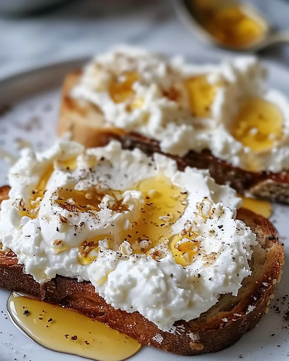 Whipped Ricotta Honey Toast: Easy, Indulgent Delight for Home Chefs