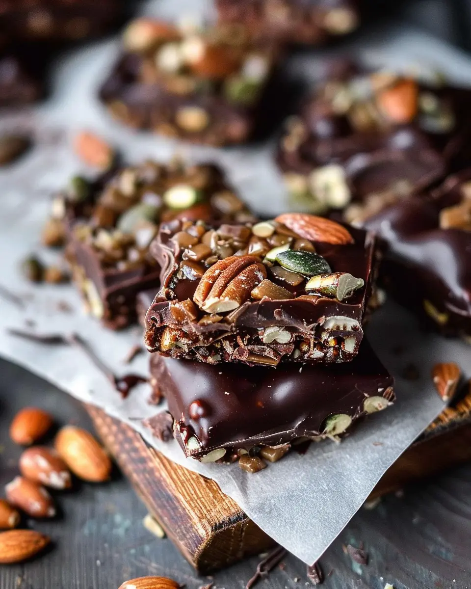 Dark Chocolate Nut Squares: The Best Indulgent Treat Recipe