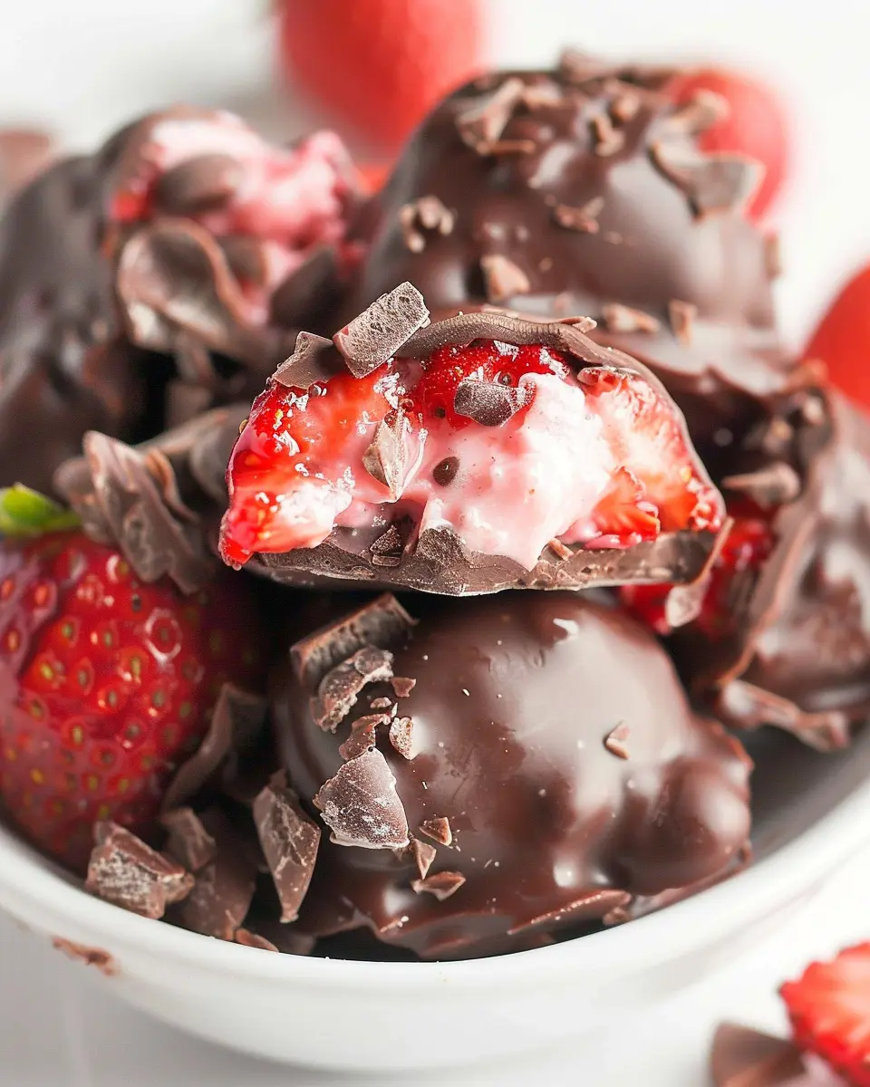 Chocolate Strawberry Yogurt Clusters: The Easy Indulgence You Crave