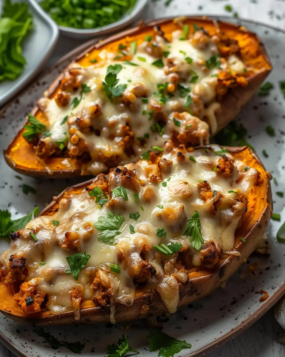 Beef and Cheese Stuffed Sweet Potatoes: A Delicious Family Favorite