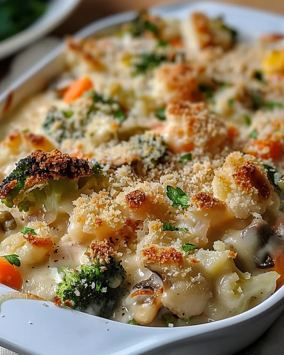 Creamy Winter Vegetable Casserole: A Cozy Comfort Food Delight