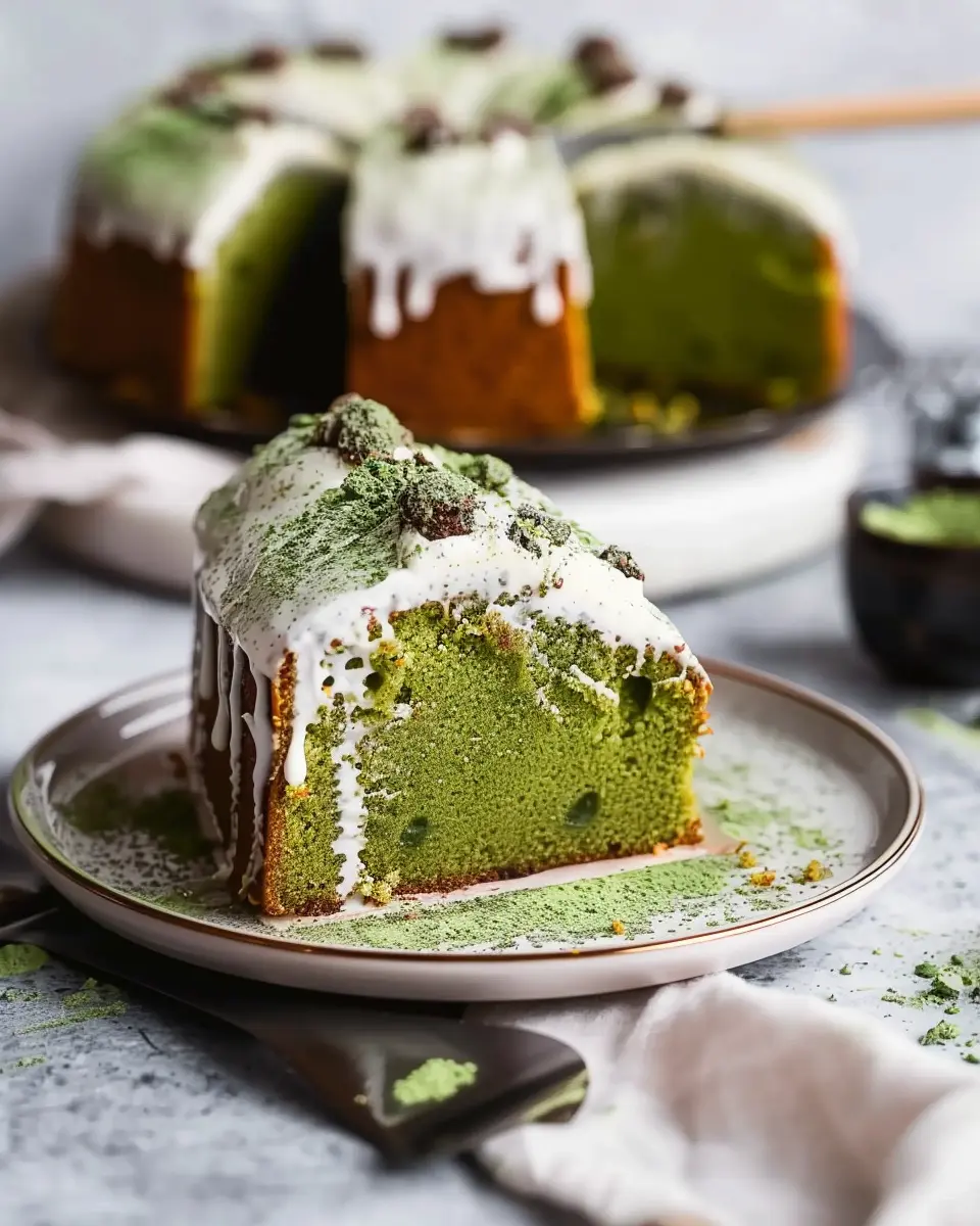 Matcha Pound Cake Recipe