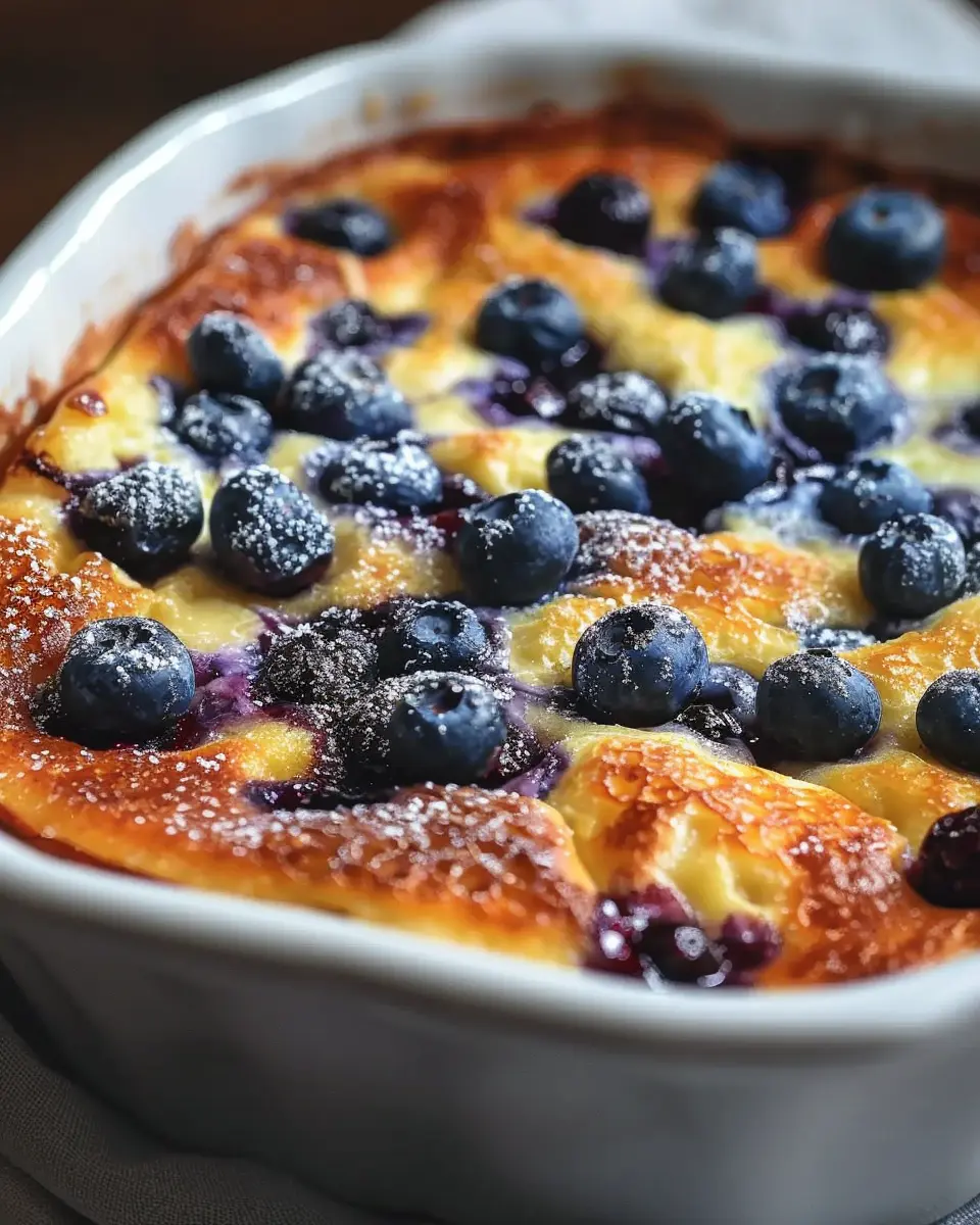 Blueberry Buttermilk Pancake Casserole: Easy Family Favorite