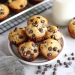 Mini Banana Chocolate Chip Muffins