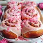Vegan Pink Cinnamon Rolls